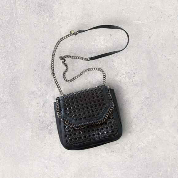Stella McCartney Handbags - Stella McCartney Falabella Woven Crossbody Bag